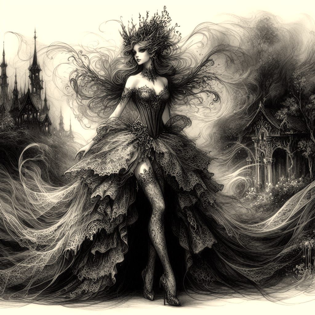 Baroque Unseelie Faery