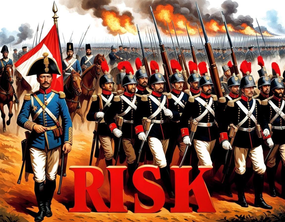 Risk, the game of world domination  by @That cinema teacher