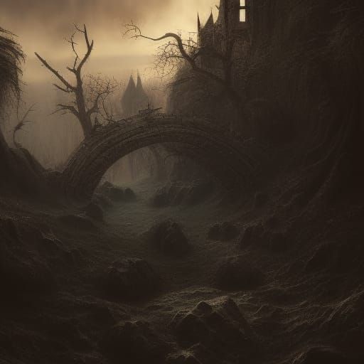 Is there anyone left alive? AI Generated Artwork NightCafe Creator