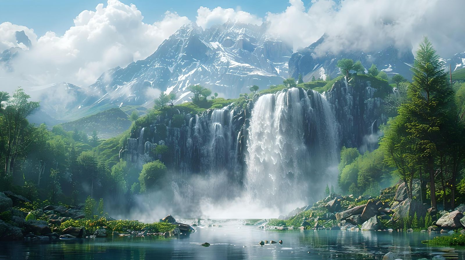 Misty Mountains (Midjourney/Coherent)