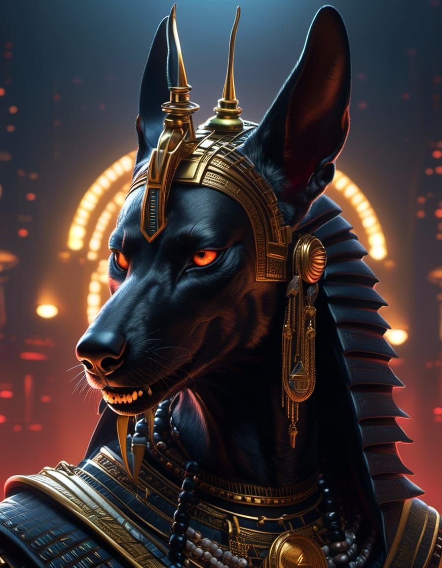 Anubis - AI Generated Artwork - NightCafe Creator