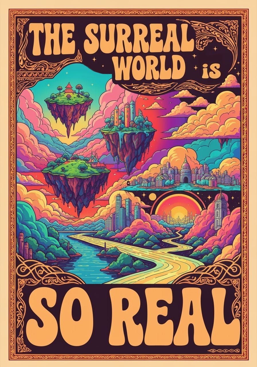 "Surreal World, SO REAL" I