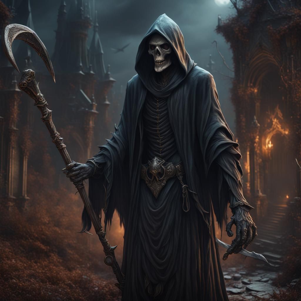 grim reaper - AI Generated Artwork - NightCafe Creator