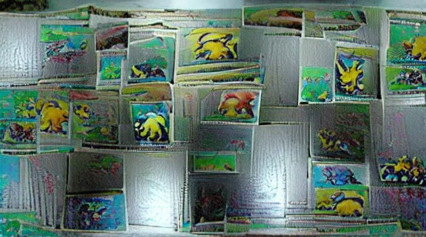 Collection of rare pokemon cards
