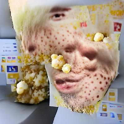 Popcorn acne