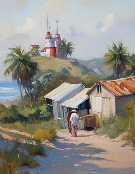 oil painting by James Gurney