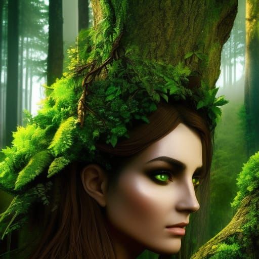 Dryad - AI Generated Artwork - NightCafe Creator