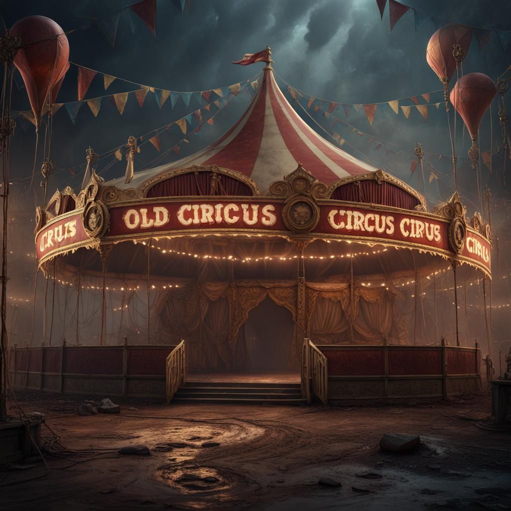 Old abandoned circus  by @Baby Love