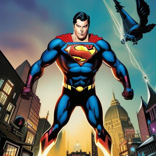 Superman - AI Generated Artwork - NightCafe Creator