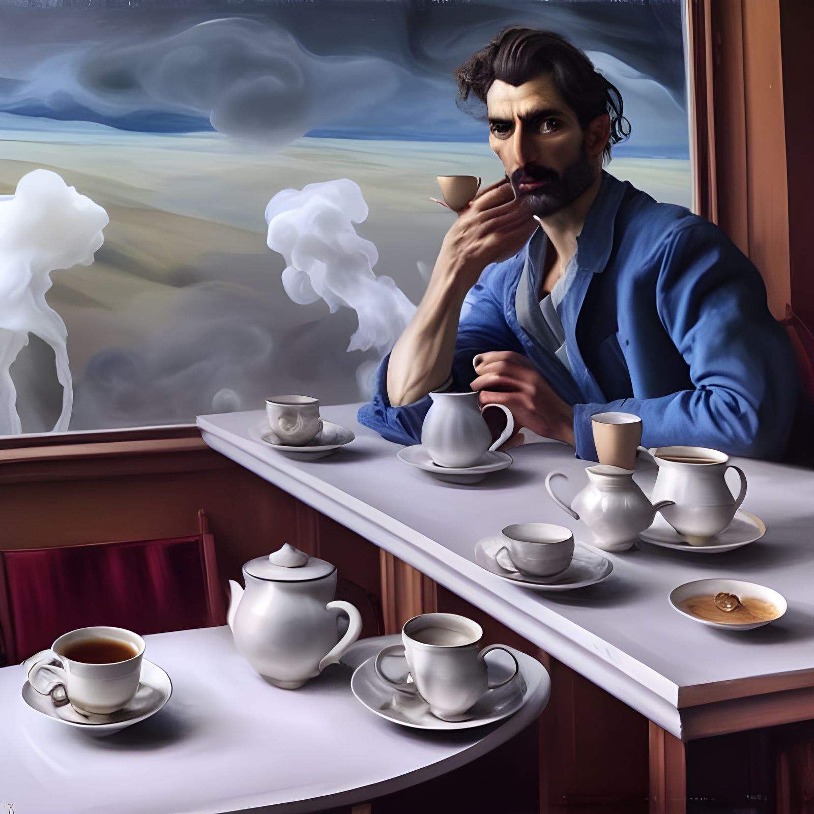 Intense Man @ Coffee