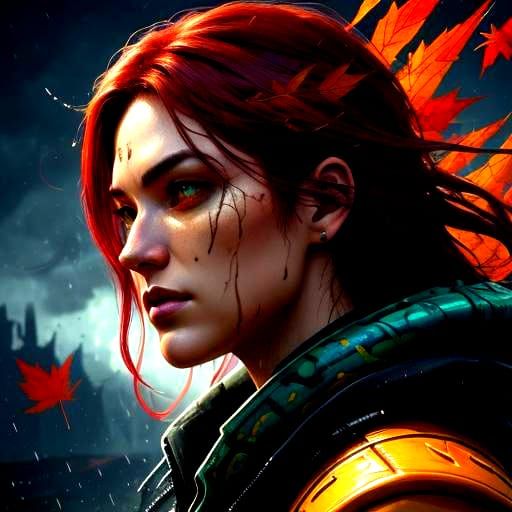 Hyperrealistic Splash Art with Dramatic Lighting