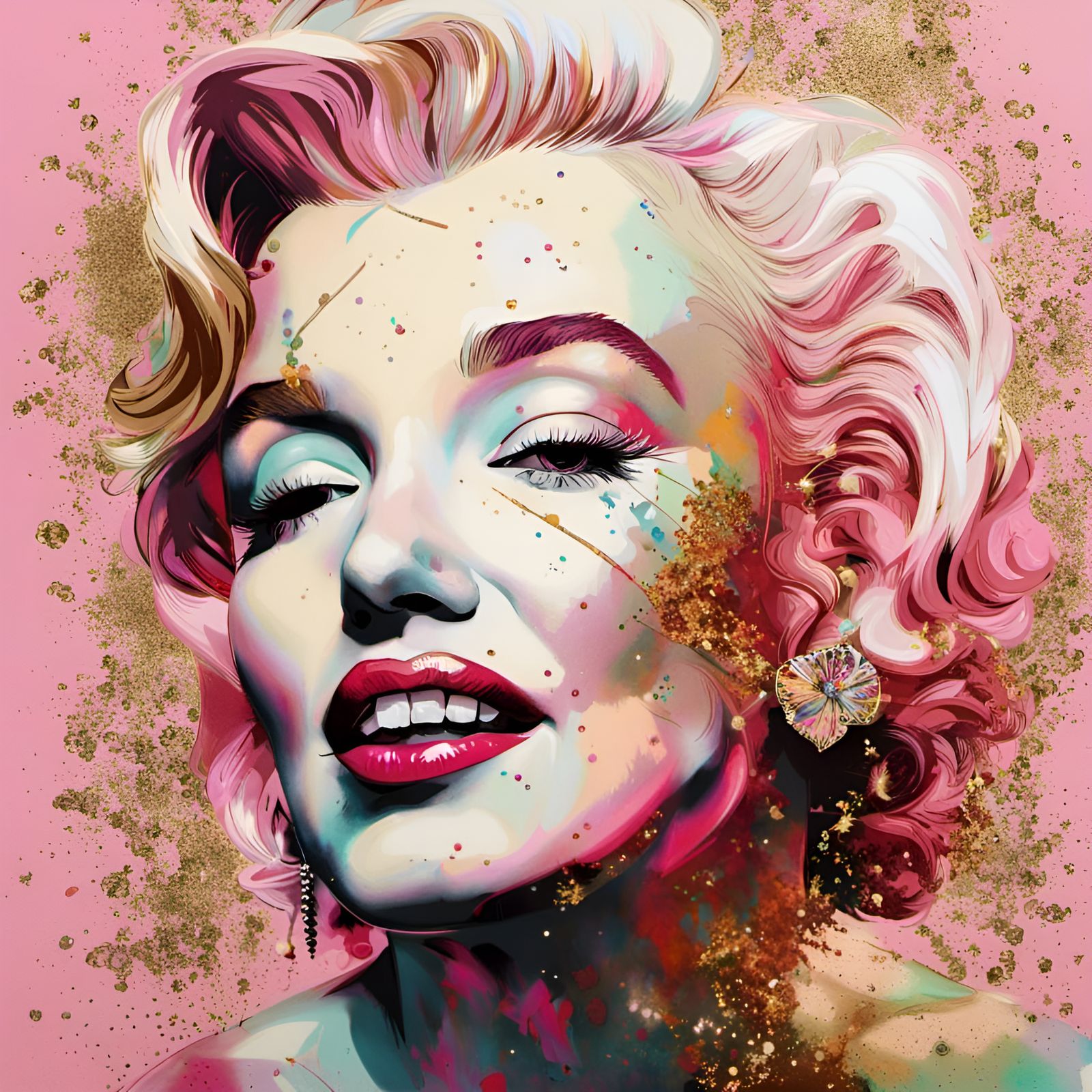 Marilyn Monroe™©®, Masterplayer, unofficial #4 - AI Generated Artwork ...