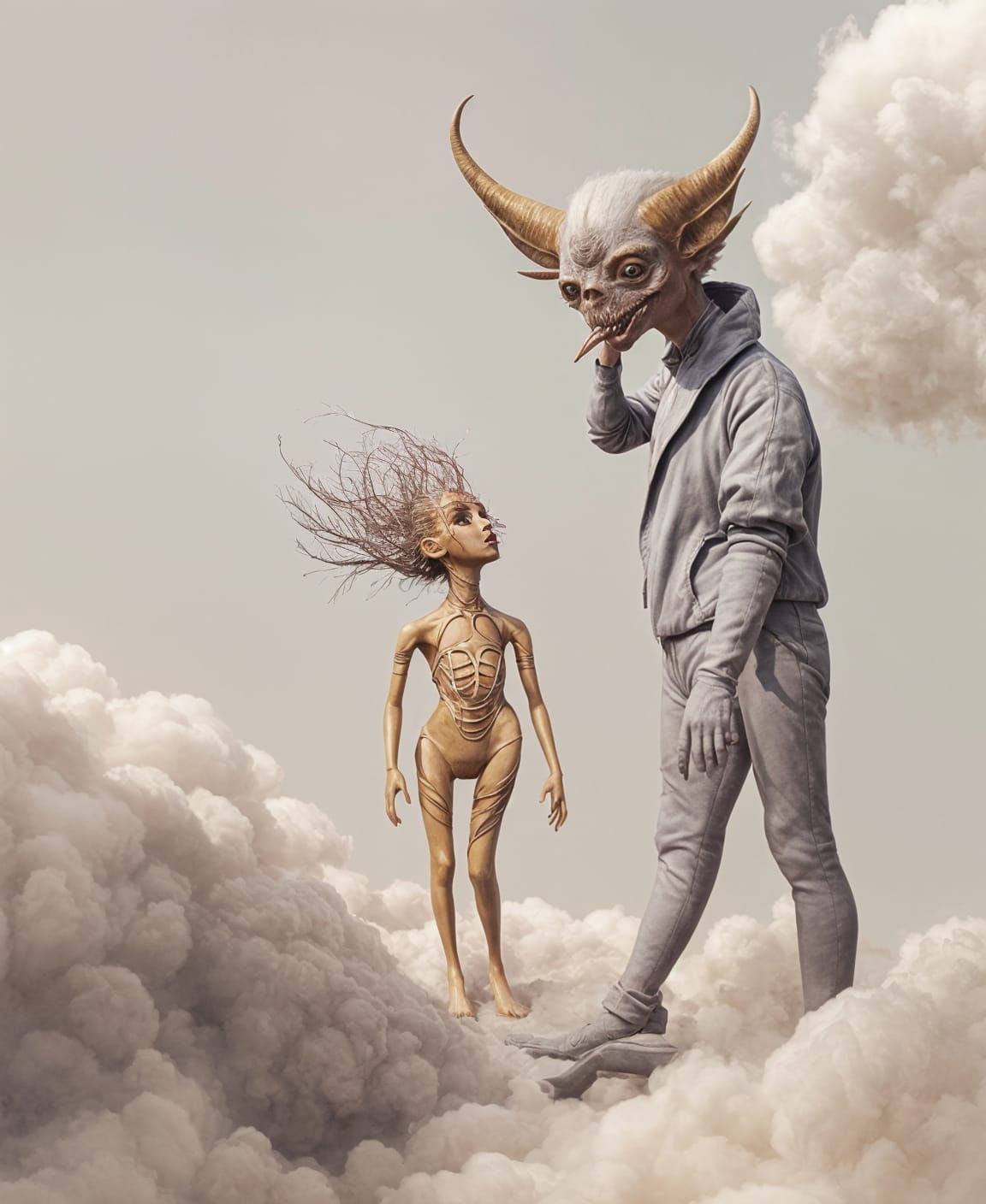 Have you been drinking? Look a little bit - off +