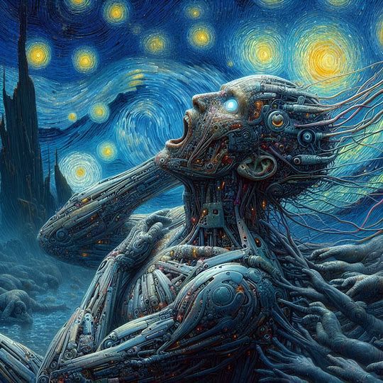 Cyborg under tournament.