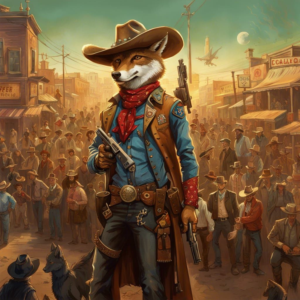 The Pistol Slinger - AI Generated Artwork - NightCafe Creator