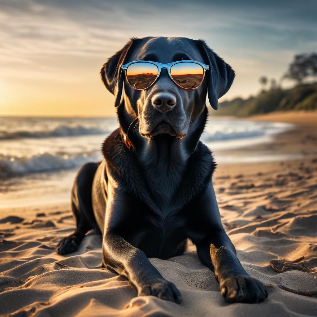 Beach Labrador
