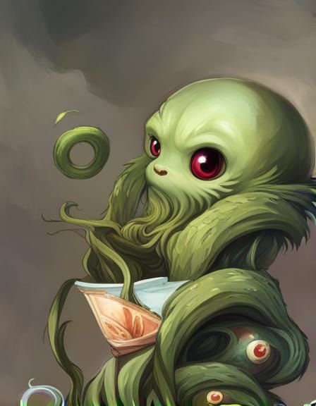 SDXL: Young Leviathan Ragdoll Cthulhu