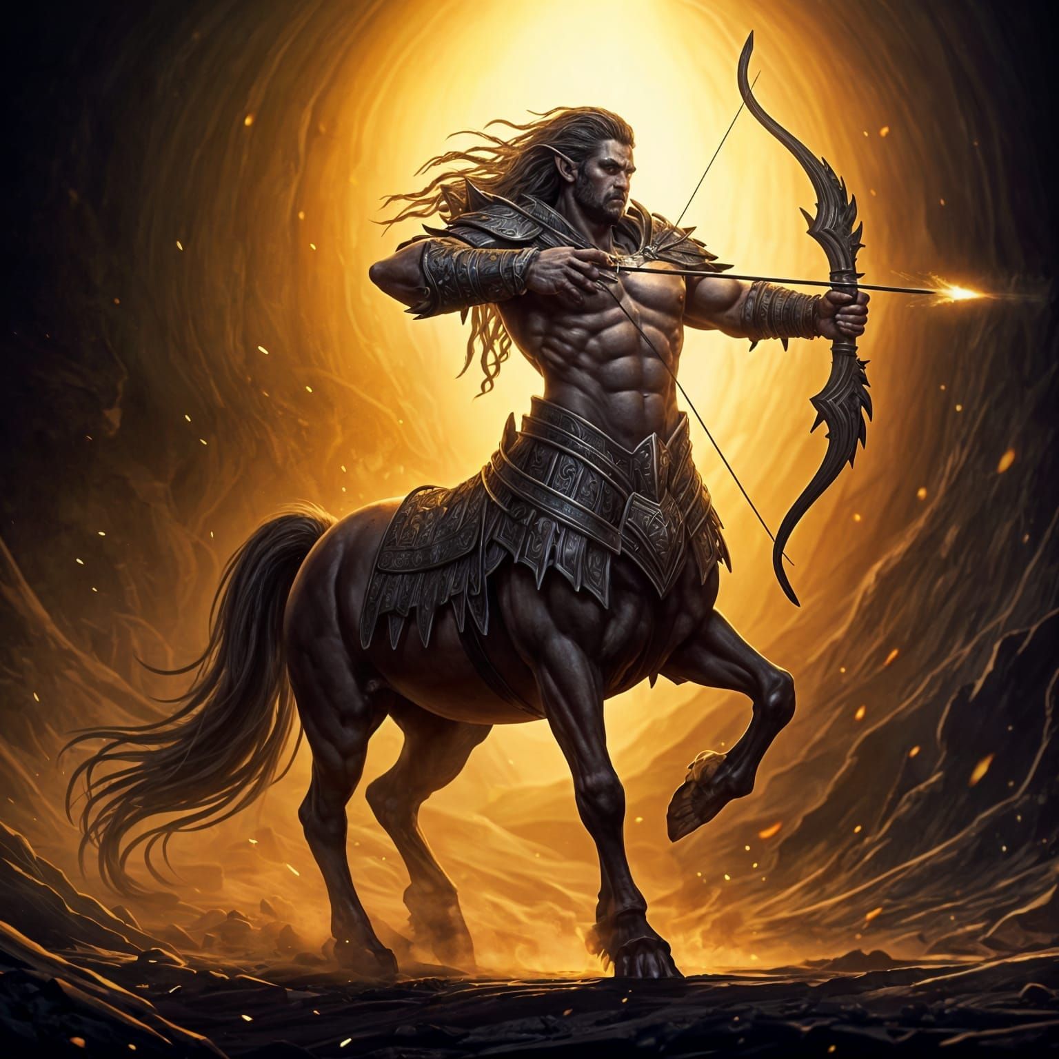 Centaur Warrior  by @Eurropa