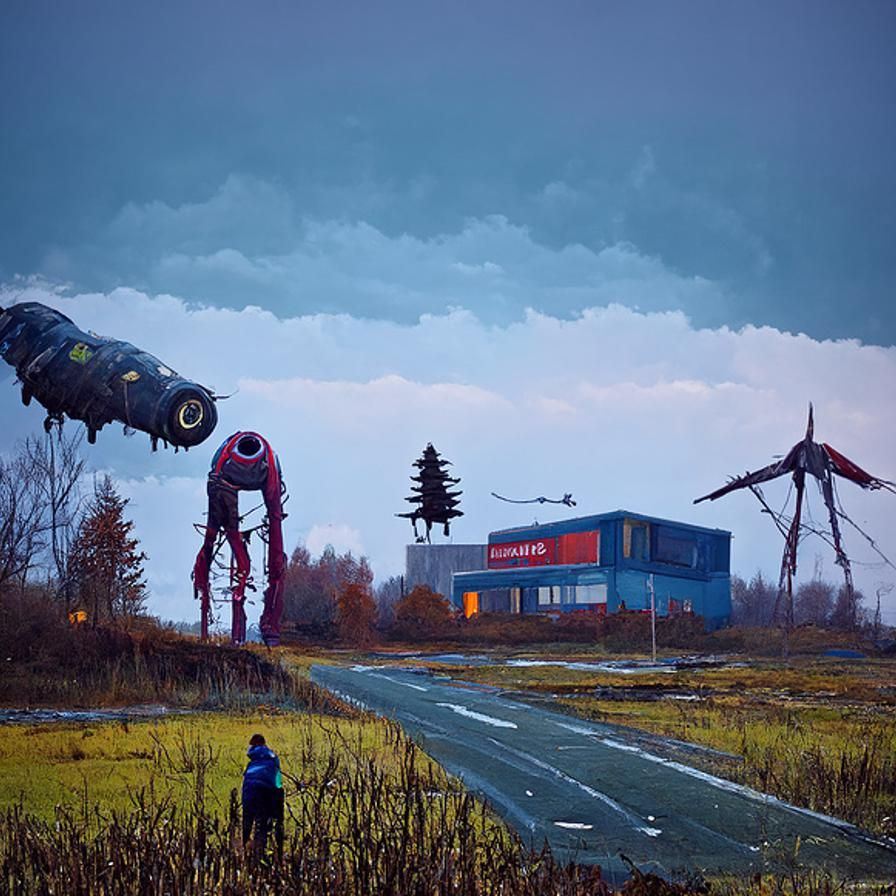Reasons for the apocalypse Simon stalenhag