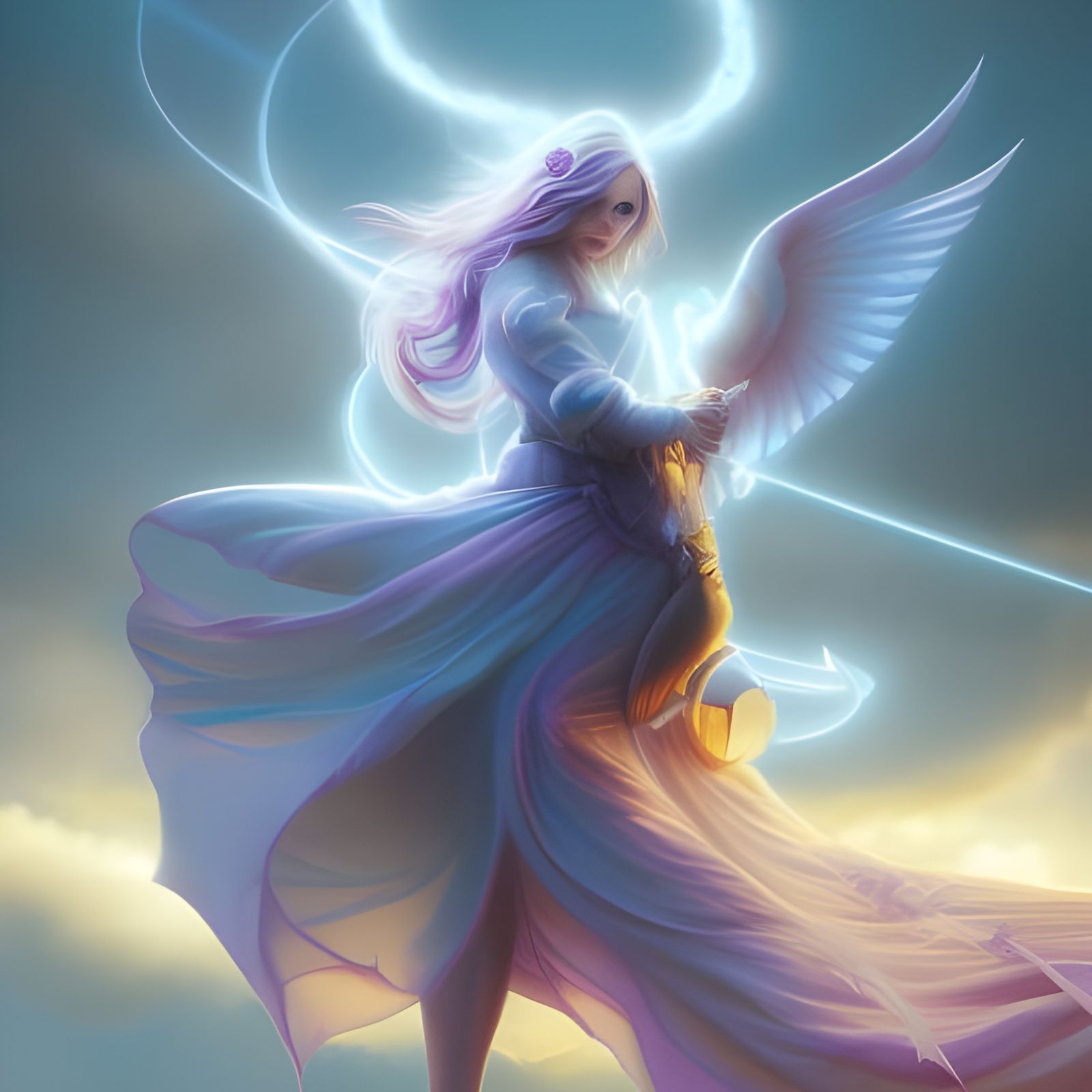 Angel AI Generated Artwork NightCafe Creator