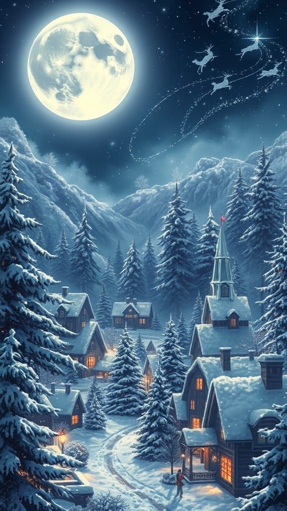 Christmas Eve magic  by @Lilithmoon79 