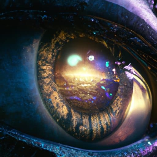 The Eye of the Cosmos   by @Silverbloom 