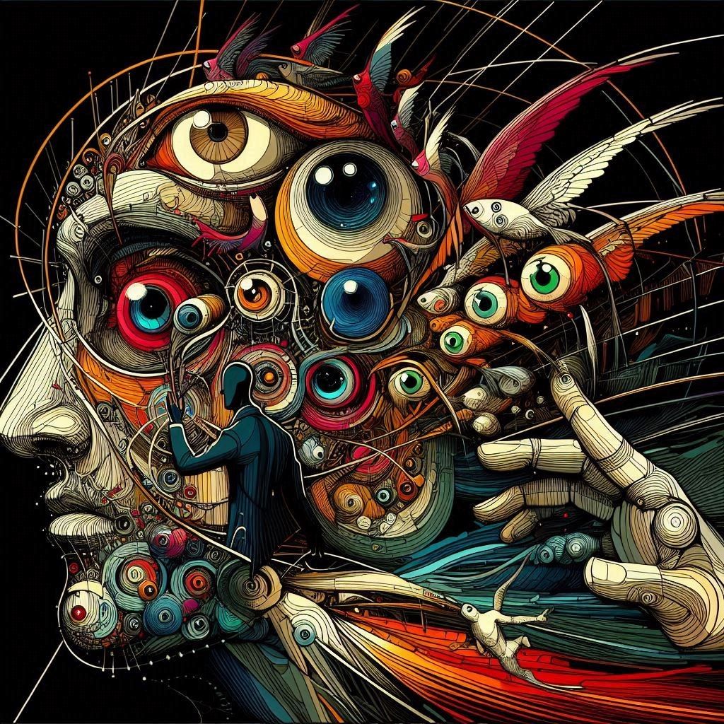 caught by surprise, the world always has a stunning clarity