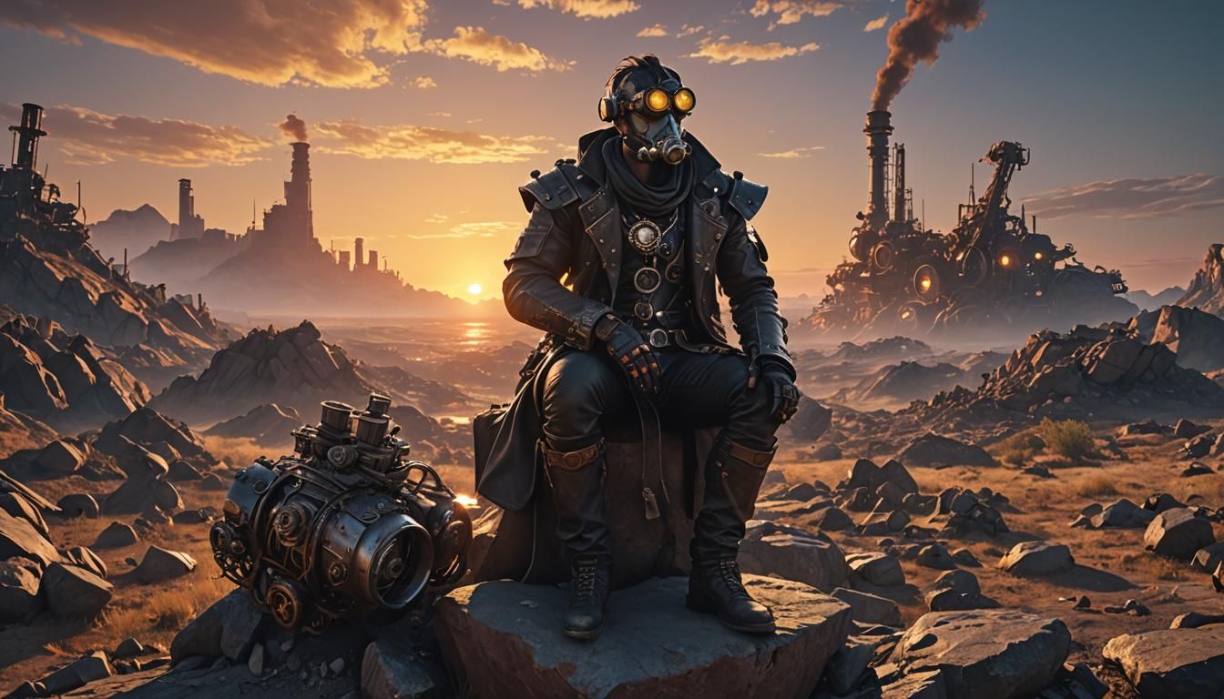 Steampunk Survivor  by @ImaginatorLucy