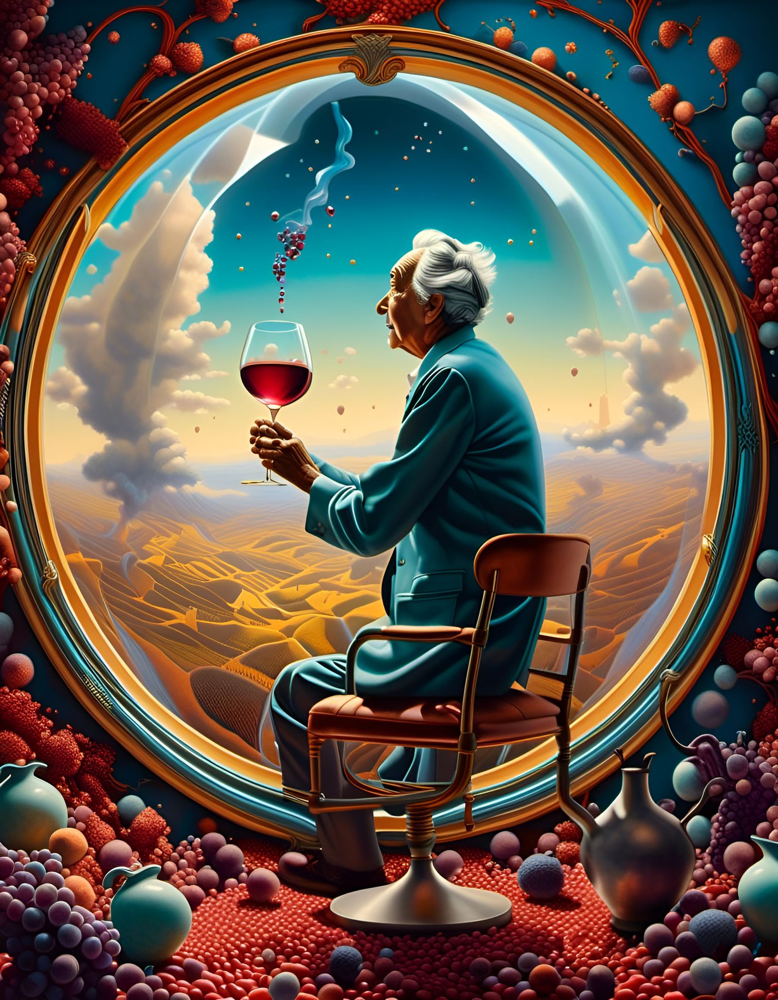 THE JUICE IS GOOD. AI Generated Artwork NightCafe Creator