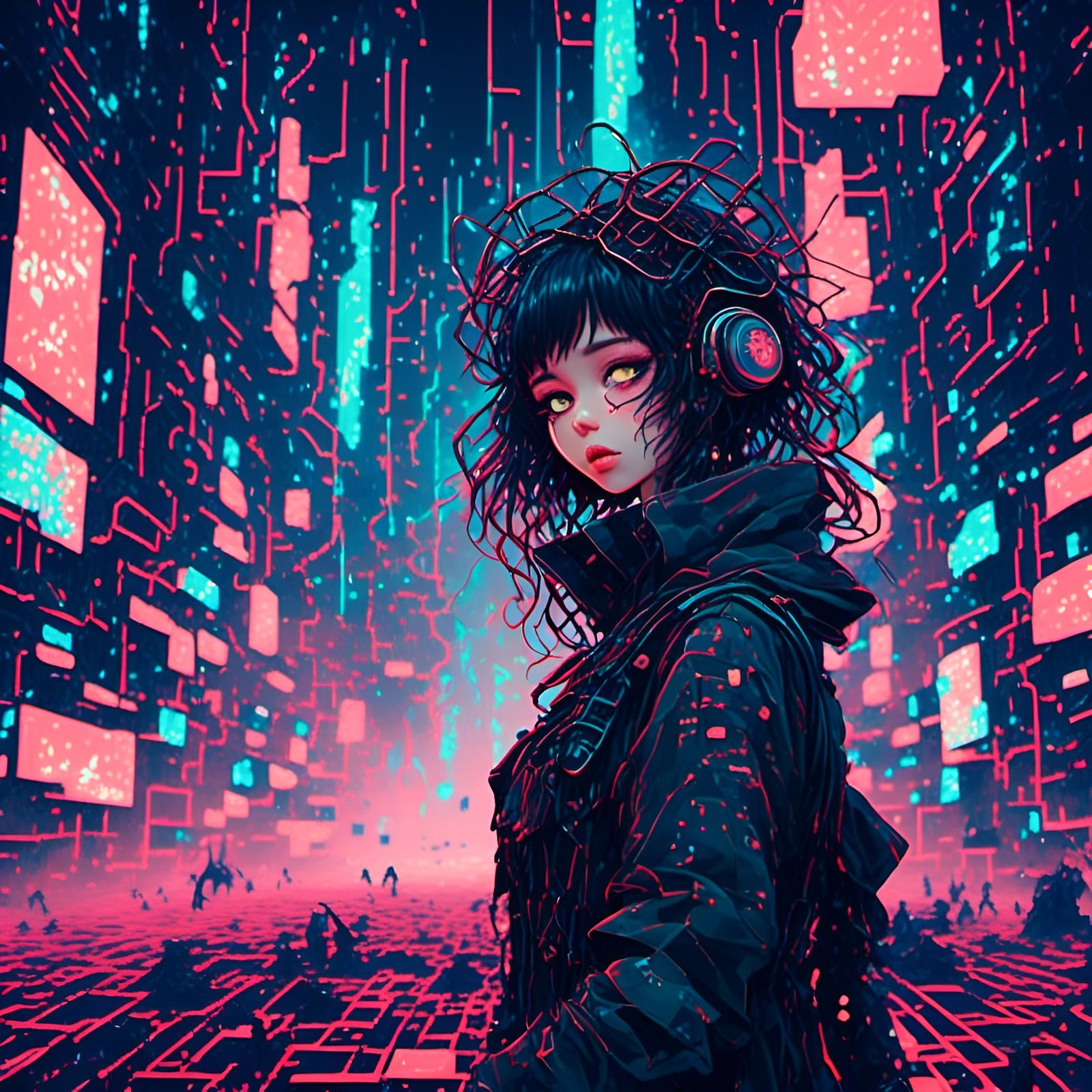 post apocalyptic grid - AI Generated Artwork - NightCafe Creator