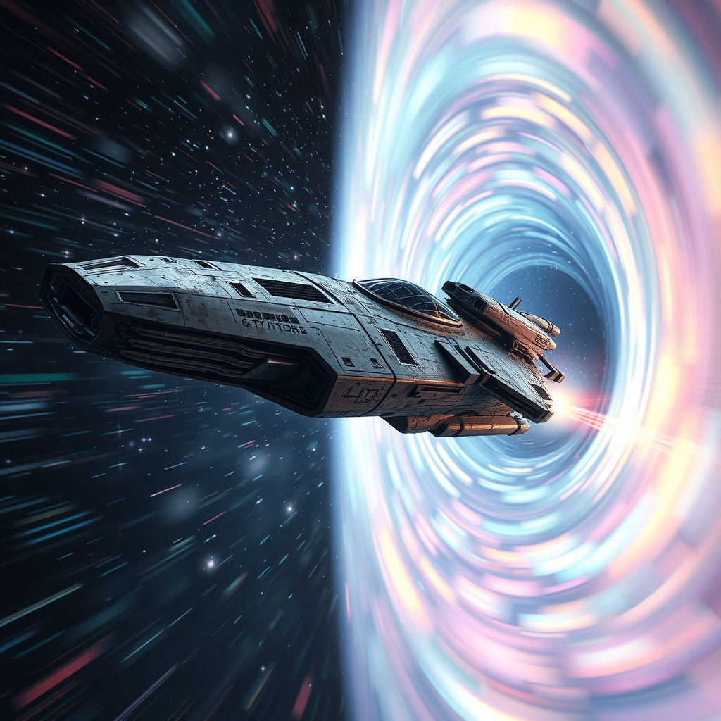 Travel through hyperspace 5