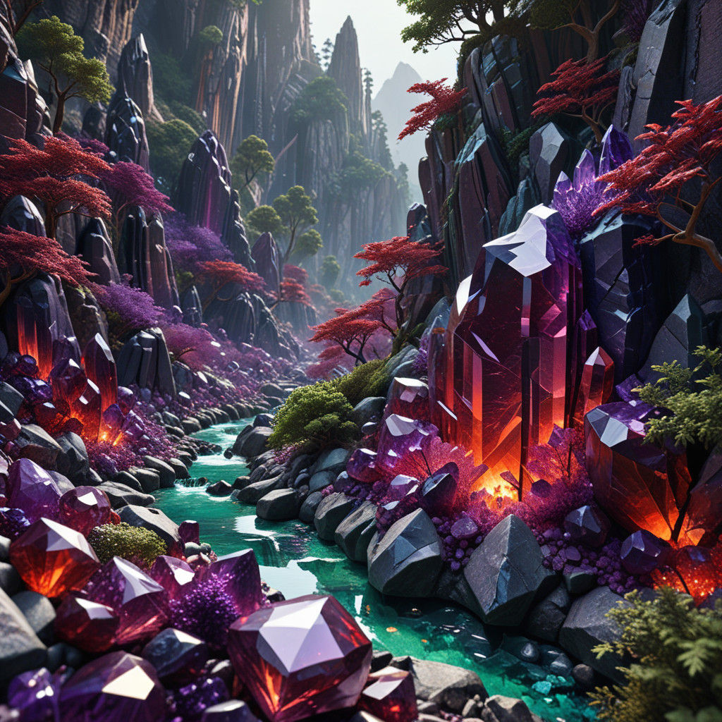 Crystal creek  by @Tippy