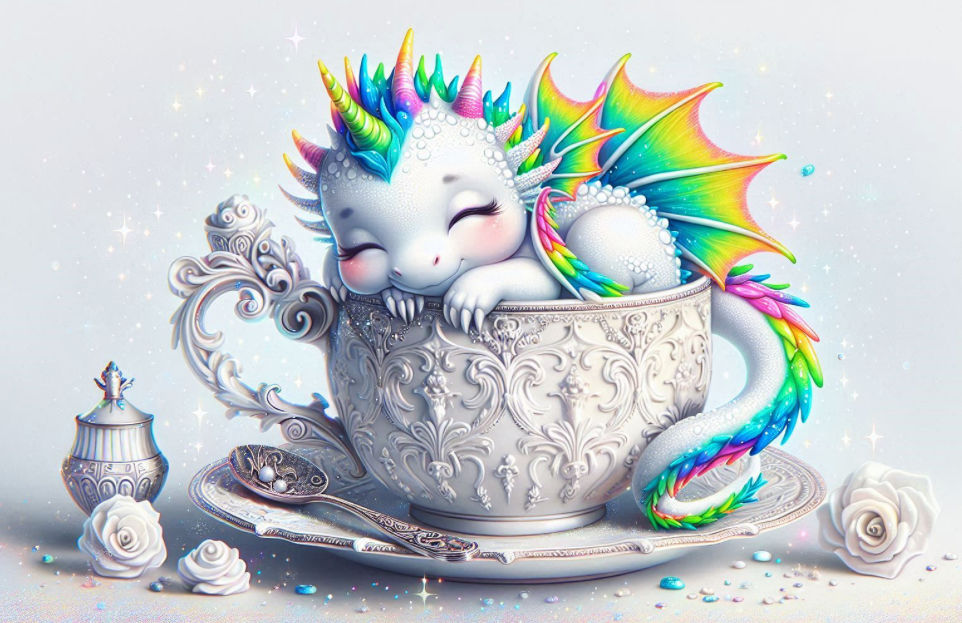 Adorable dragon