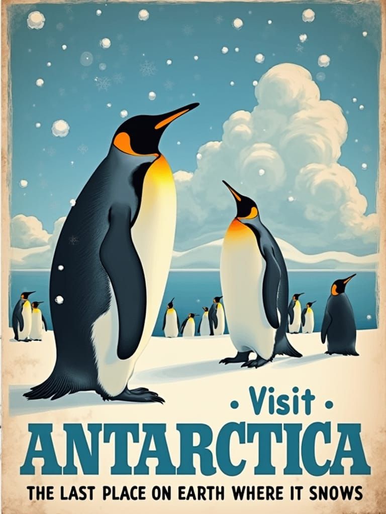 Visit Antarctica  by @DeeB