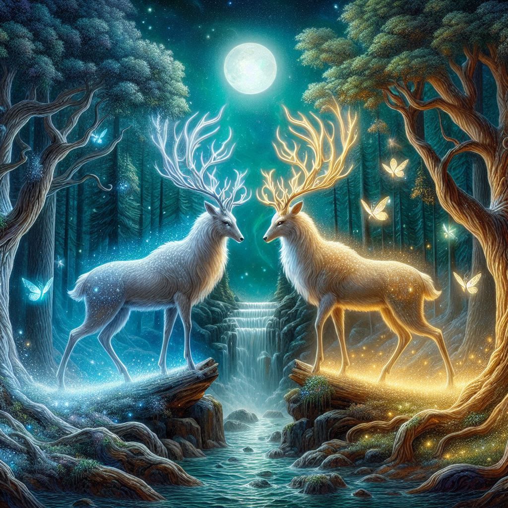 Mystic Forest Rendezvous  by @Artless