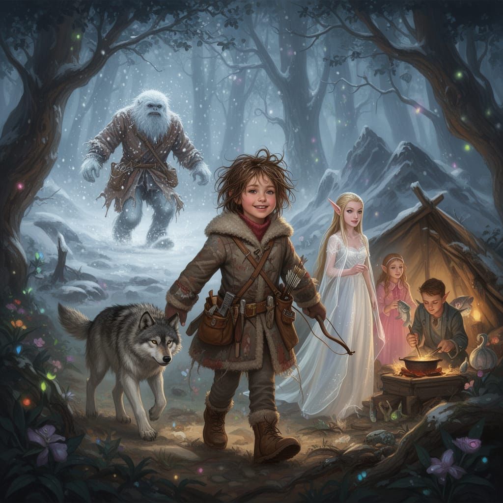 Ellie and Shiloh and friends 