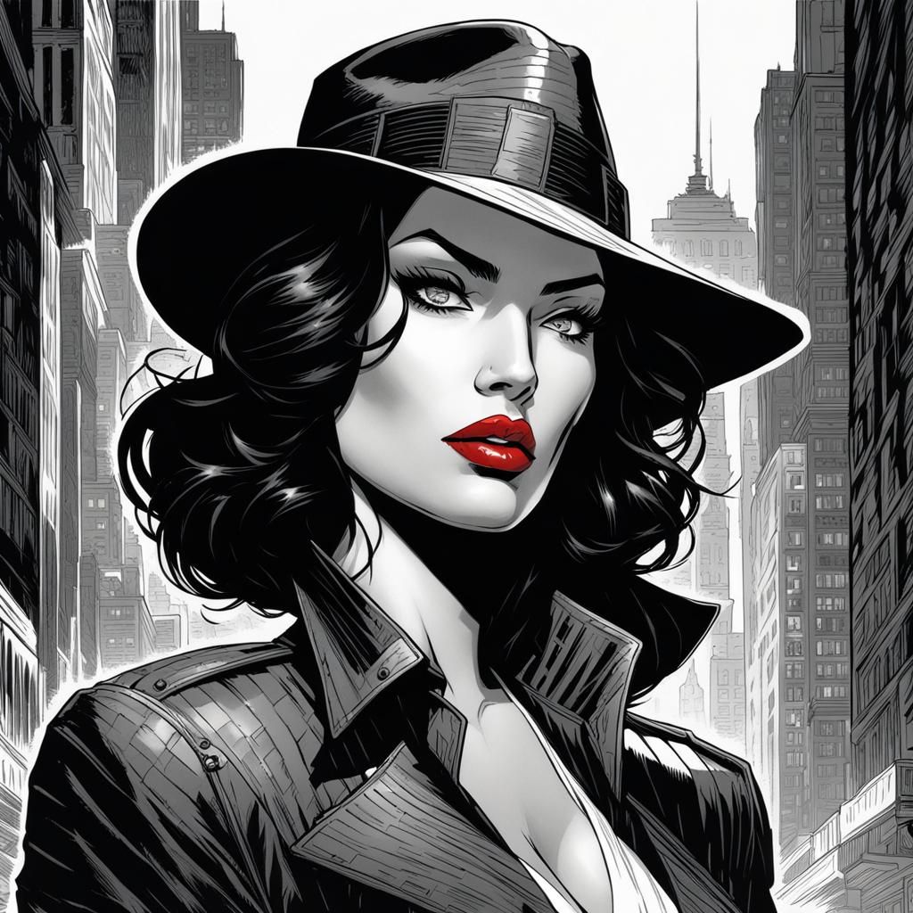 Sin City Detective  by @Caz Prophetess