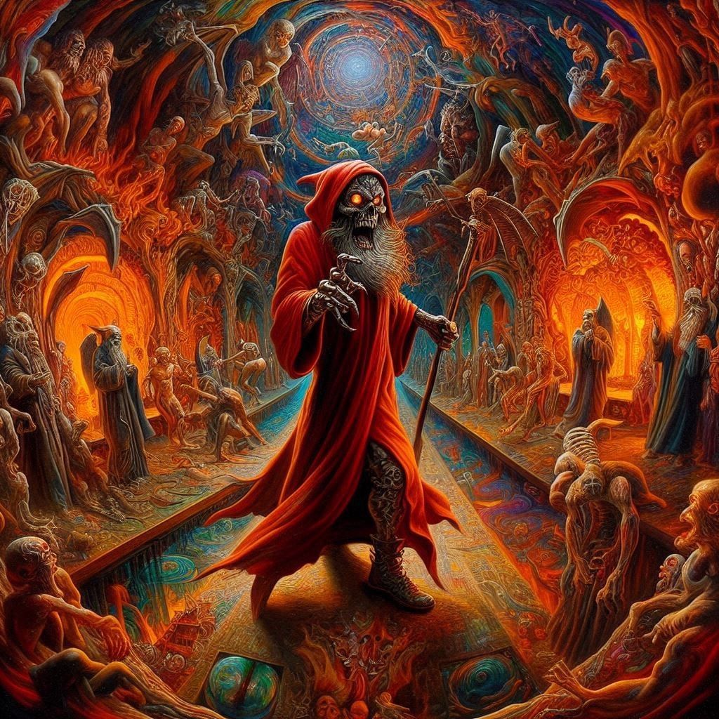 It is only through the distorted, disseminated figures of ev...