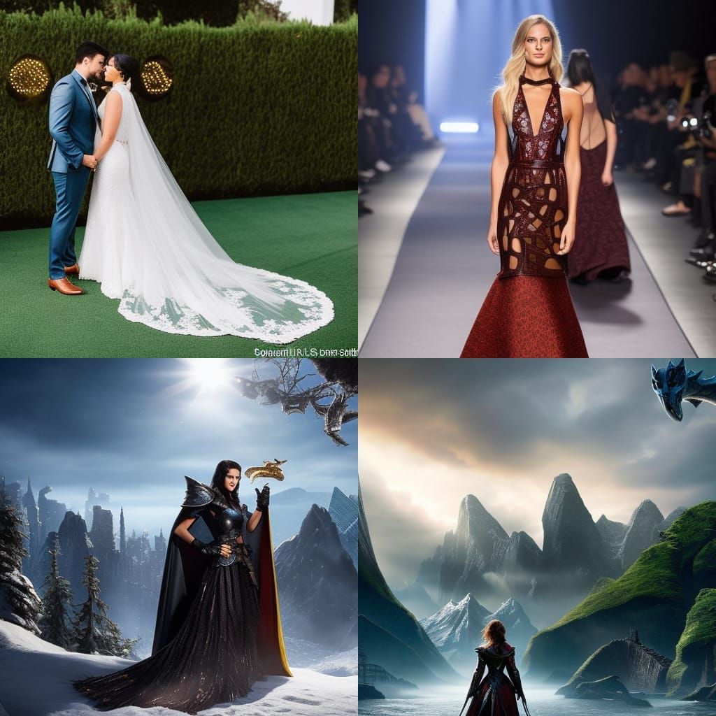 Wedding, Fashion and War