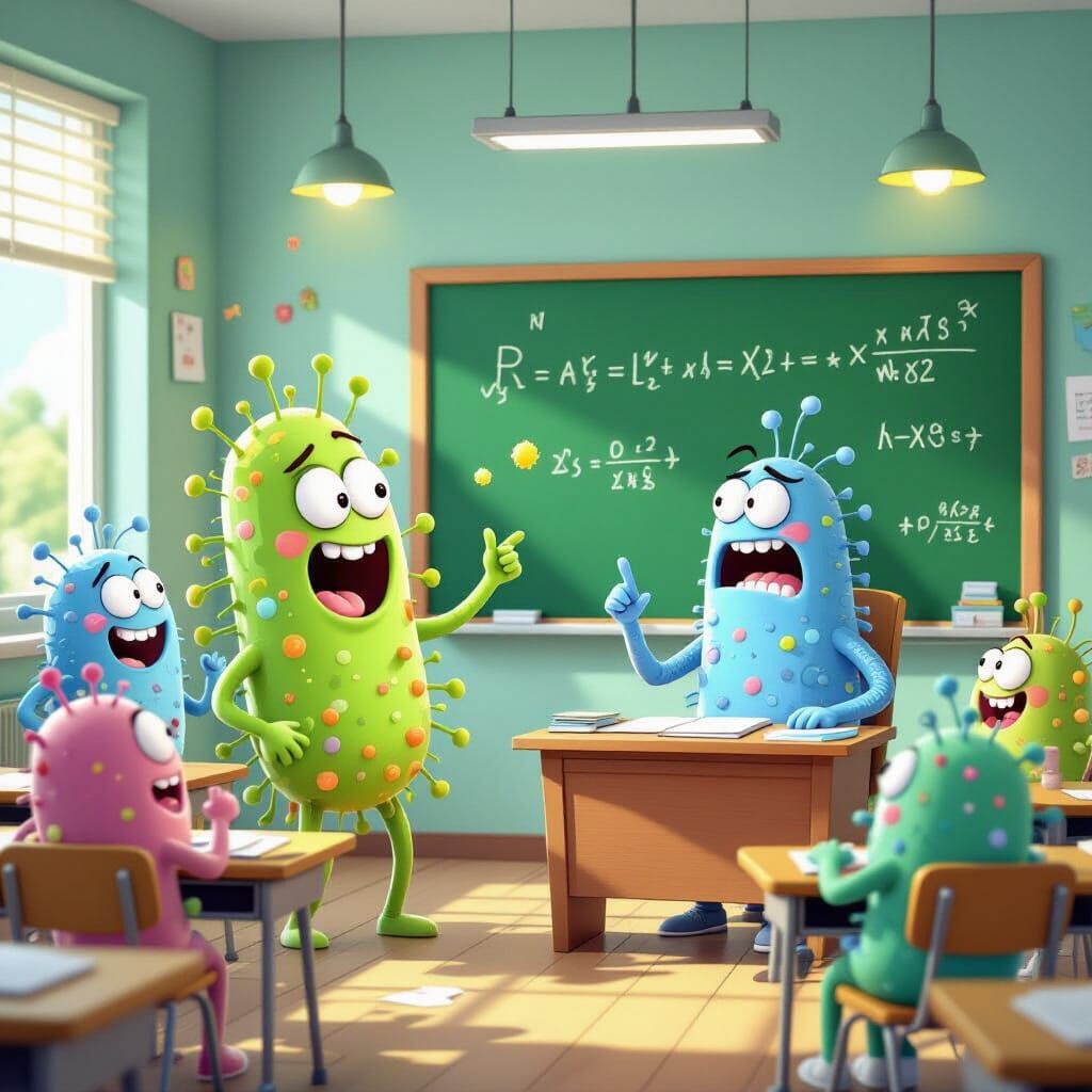 How many times do I have to tell you: Stop throwing spitballs!  by @Staircase Flash