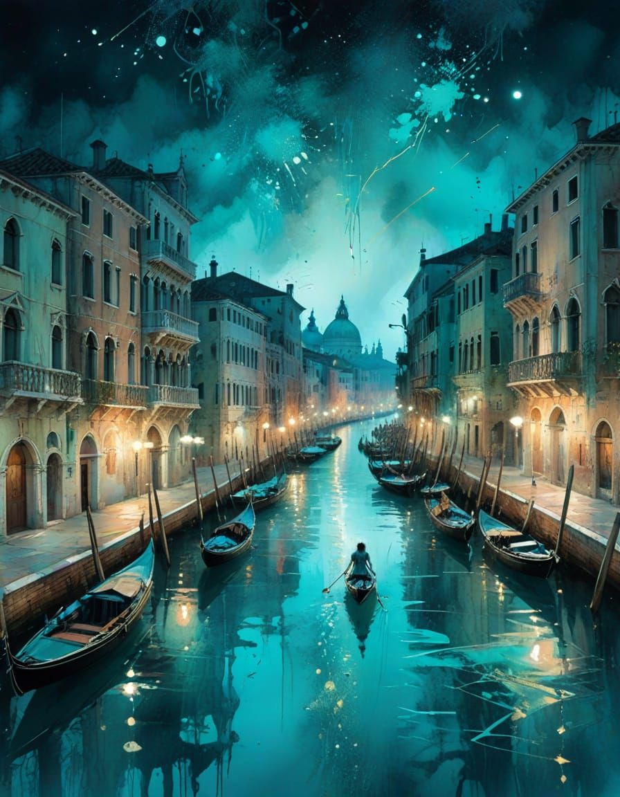 Turquoise venice  by @Roswarcus