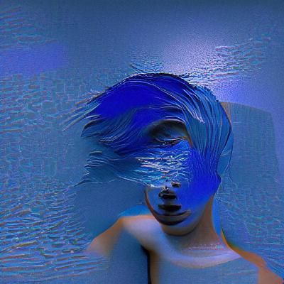 A harder shade of blue