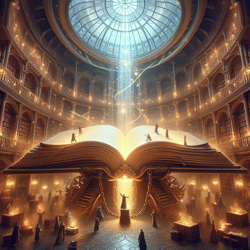 The golden glow of knowledge