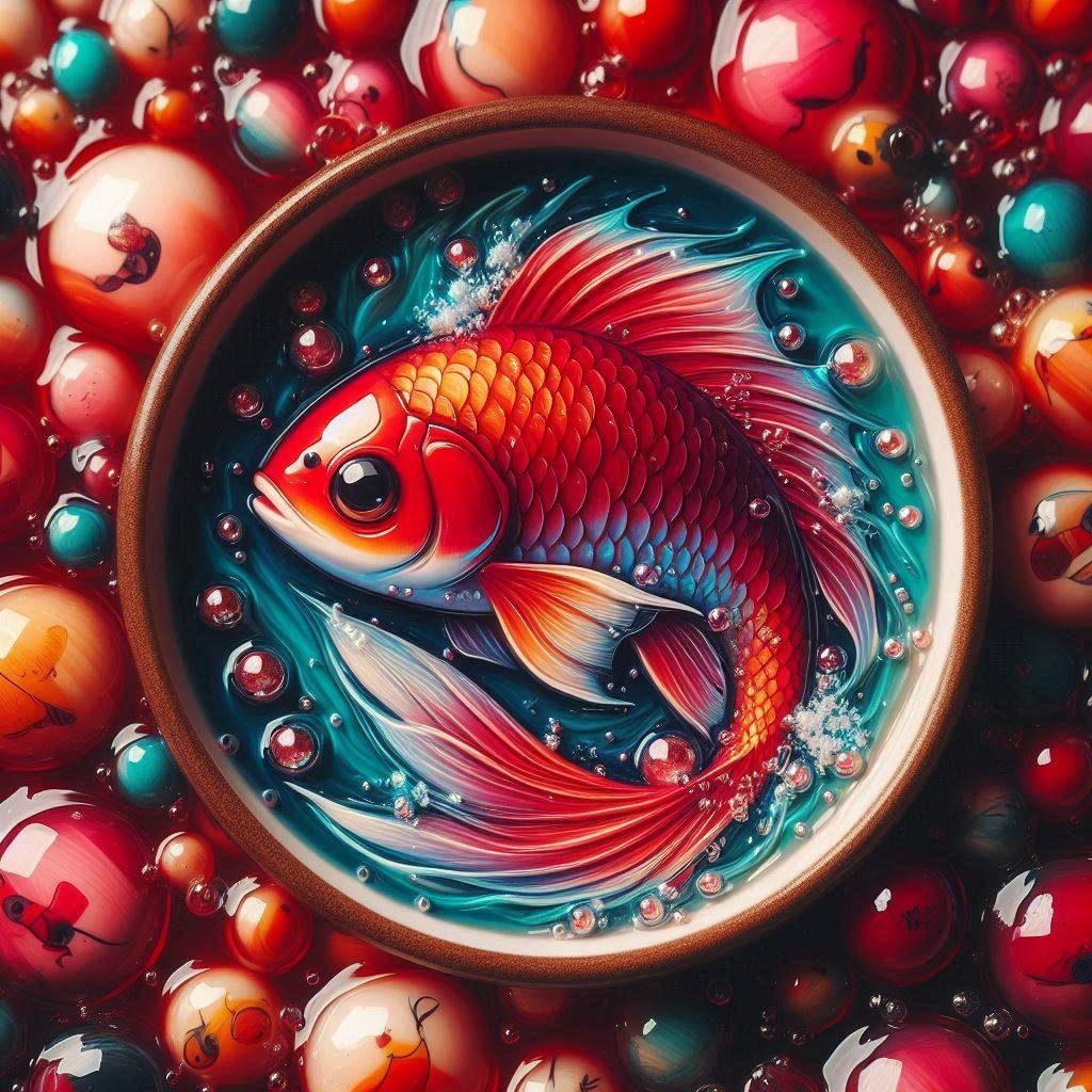 enamel fish
