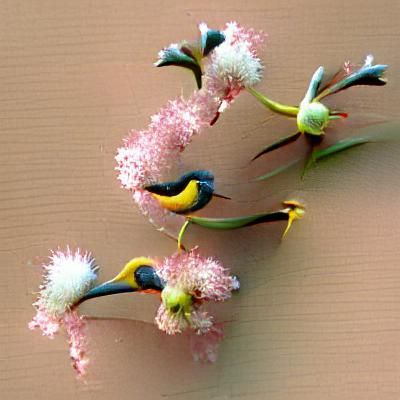 Bird flowers