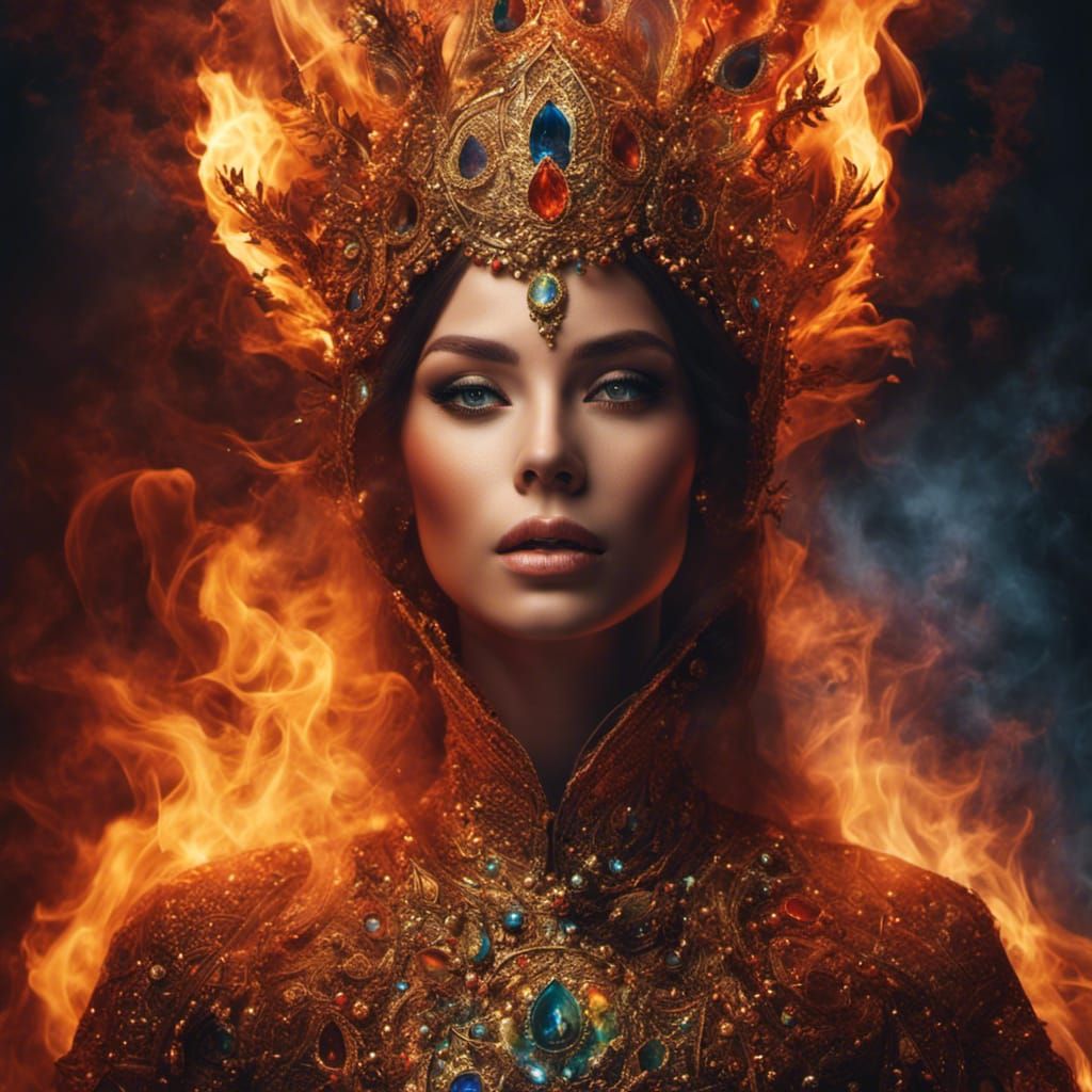 Feu créateur   by @Ruskane