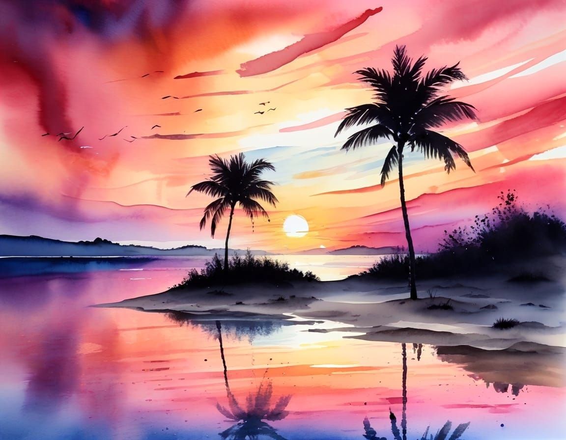 "Red sky at night, shepherd's delight; red sky in the morning, shepherd's warning'