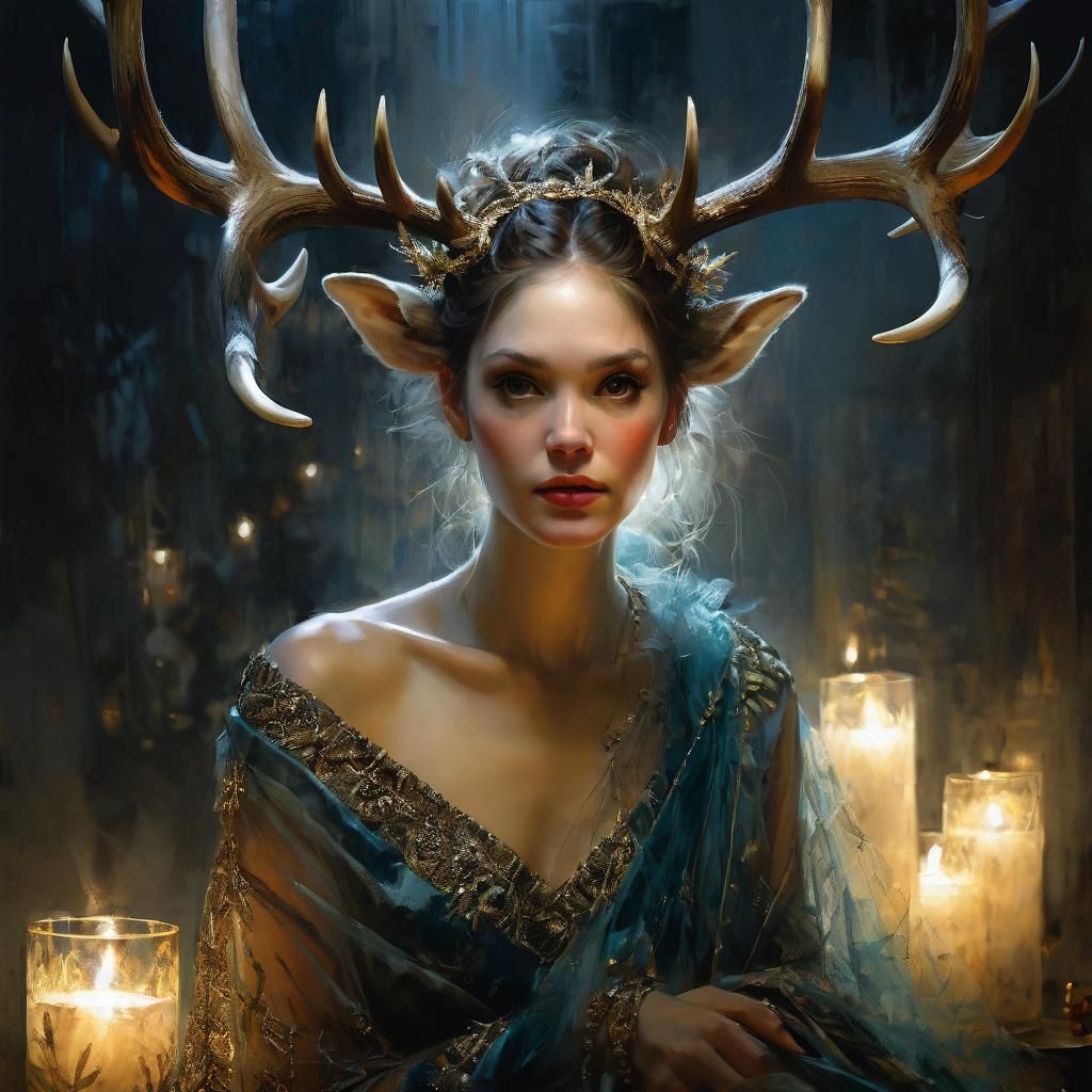 Druid Goddess  by @Superbear