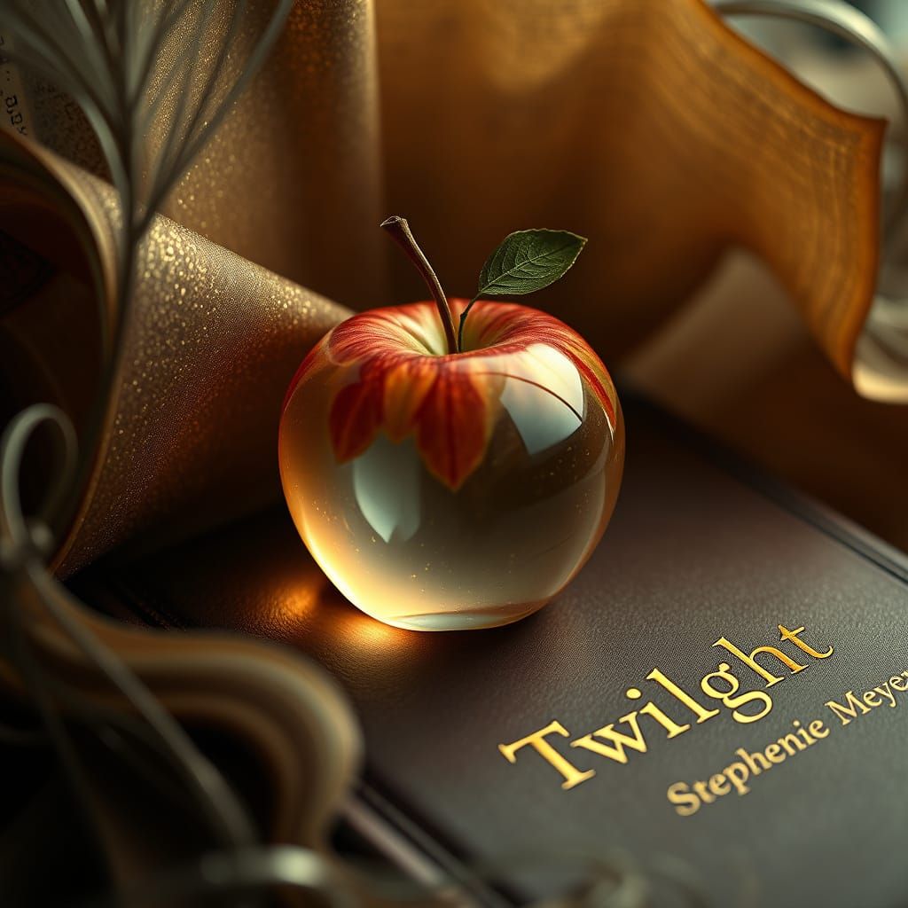Twilight apple  by @Sandi