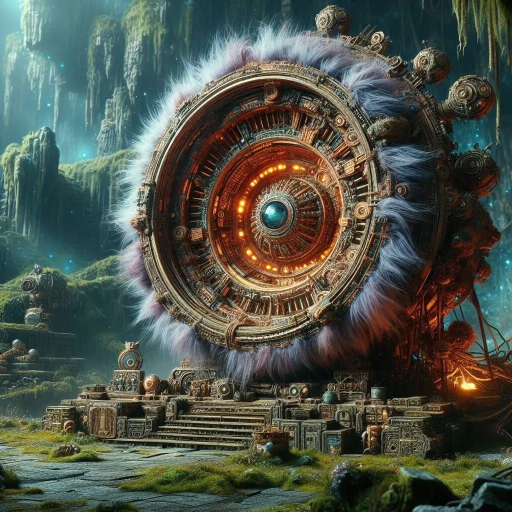 Alien Archeology Fuzzy Time Machine